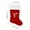 Y, variant on Clearance!18.5 Inches Monogram Christmas Stocking with Letter Soft Velvet with White Plush Cuff Embroidered Initial Xmas Stockings for Christmas Holiday Fireplace Decoration Gifts (B Letter, Red)