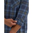 thumbnail image 6 of Wrangler® Men's Outdoor Long Sleeve Shirt with UPF 30+ Protection, Sizes S-5XL, 6 of 7