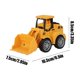thumbnail image 3 of Coche de juguete infantil de empuje hacia atrás, coche de ingeniería, coche de juguete infantil, coche pequeño educativo infantil, carretilla de presión, 3 of 6