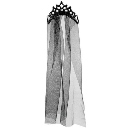 Morris Costumes ALP15118 Tiara with Double Veil