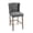 Dark Gray, variant on HomCom Bar Stool, Beige, Set of 2