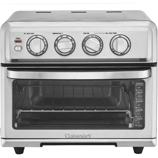 Horno con parrilla Cuisinart TOA-70 AirFryer acero inoxidable