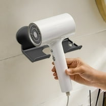 ZFYXGS Hair Tool Organizer, Bathroom Organizer For Hair Tools , Bathroom Organizer Basket Hair Supplies Organizer Storage Hair Dryer- Wall Mount No Drilling