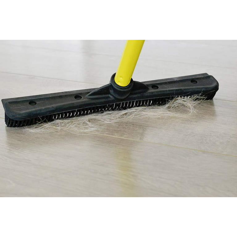 Tyroler BrightTools Silicon Pet Hair Broom + FREE 1PK Floor Wipes 2-in-1 Floor  Cleaning System