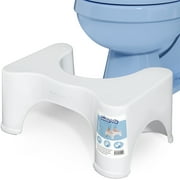 Squatty Potty 9 in Plastic Toilet Stool, White