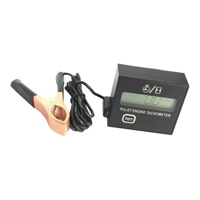 Yingyy Digital Tachometer Small Engine Tachometer for induction and handheld Tractor RV Chain Saw ngle Button
