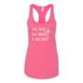thumbnail image 2 of Wild Bobby The Way, The Truth & The Life Inspirational/Christian Women Racerback Tank Top, Hot Pink, Large, 2 of 5
