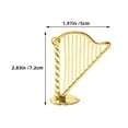 thumbnail image 2 of MLINS 30pcs Mini Harp Instrument Model Miniature Harp Ornaments Small Harp Instrument Christmas Tree Hanging Decor Mini Musical Instrument Ornaments For Holiday Decor, 2 of 7