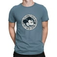 thumbnail image 3 of Vintage Black And White Stamp T-shirt Color Women's -SmartPrintsInk Designs, 3 of 4