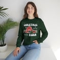 thumbnail image 7 of Womens Adult Country Christmas Is Better On The Farm Crewneck Sweatshirt, 7 of 7
