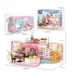 thumbnail image 2 of Diario de koala, casa de muñecas de juguete, mini muebles, adornos, juguete DIY, caravana, hospital, escuela, escena, 2 of 5