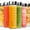 6 Pack, variant on Leakproof Borosilicate Glass Juice Bottles 16oz 6-Pack with Stainless Steel Lids for Juicing, Smoothies and Infused Water