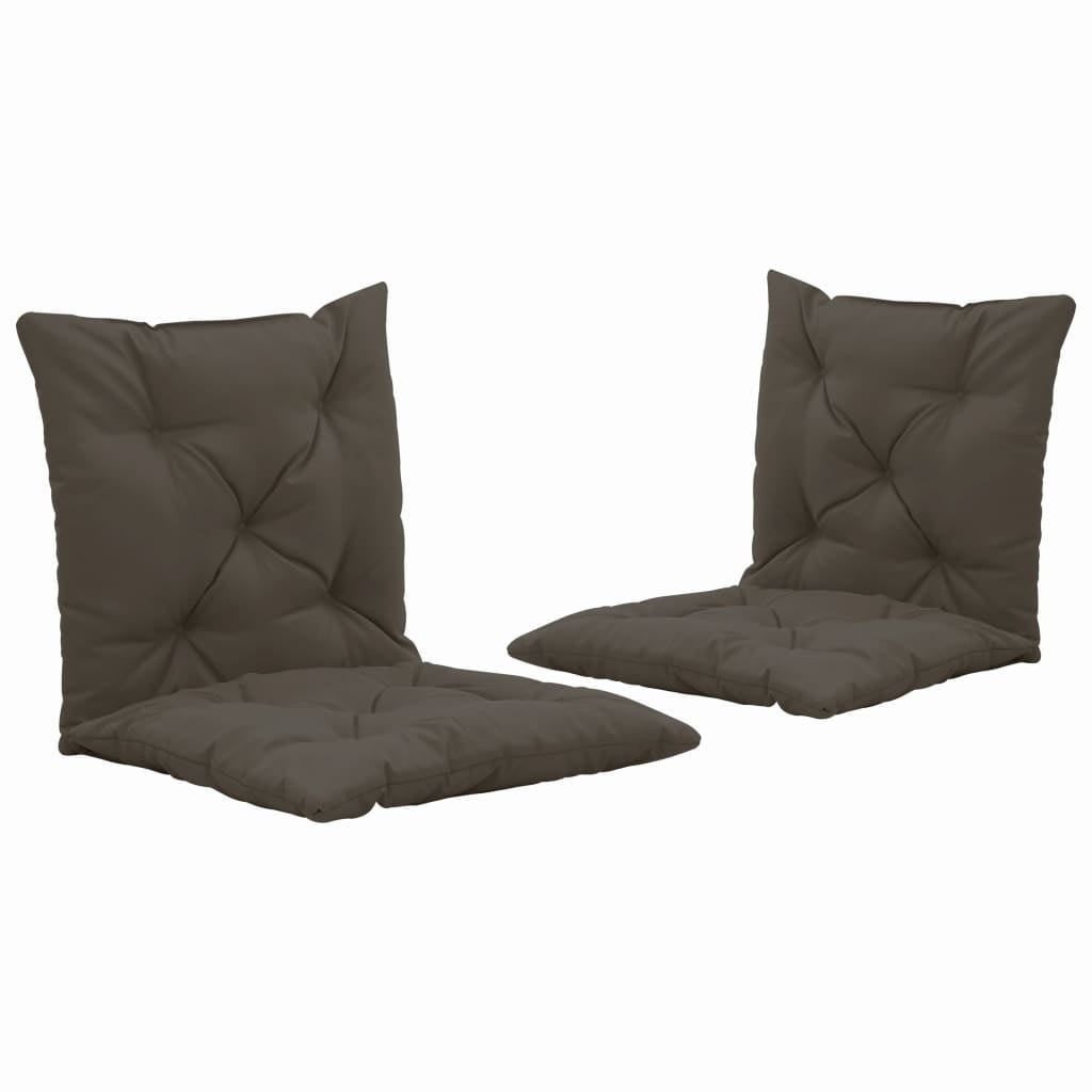 Swing Chair Cushions 2 pcs Anthracite 19.7" Fabric