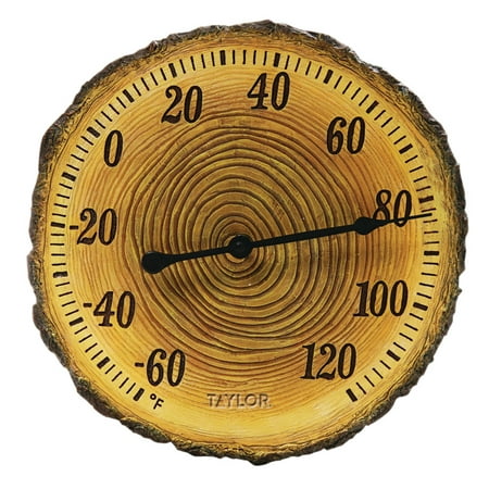 

Taylor 12-inch Tree Trunk Cross Section Thermometer