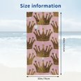 thumbnail image 2 of PHYHOO Microfiber Sand Free Beach Towel Oversized Quick Dry Absorbent for Pool Swimming Bathroom Beach Towel 30x60in, 2 of 8