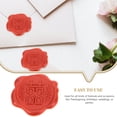 thumbnail image 3 of IDEANATEGRATE 10Ud Pegatinas Sello Lacre Oscuro Para De Tarjetas Y Regalos, 3 of 6