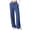 Blue, variant on Womens Ribbed Wide Leg Lounge Pants with Pockets Comfy Loose Soft Knit Pants with Drawstring Apricot M