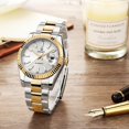 thumbnail image 4 of 【START】Men's Mechanical Watch Date Function Waterproof Watch Luminous Scale Dial Golden Watch, 4 of 11