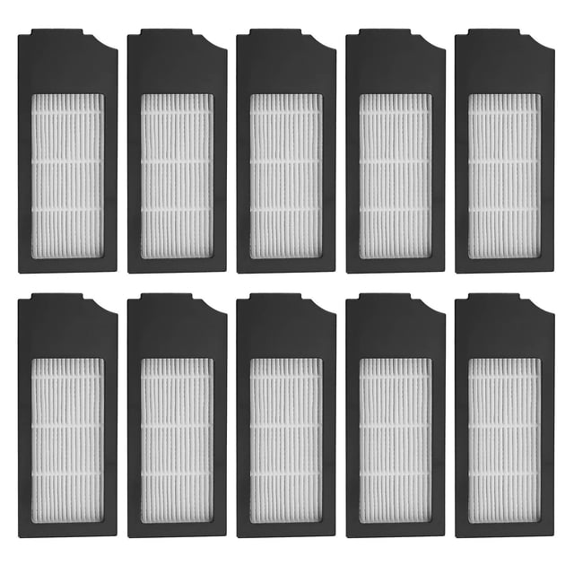 Kit de filtro Hepa de aire de repuesto, 10 Uds., para Ecovacs Deebot X1 Series