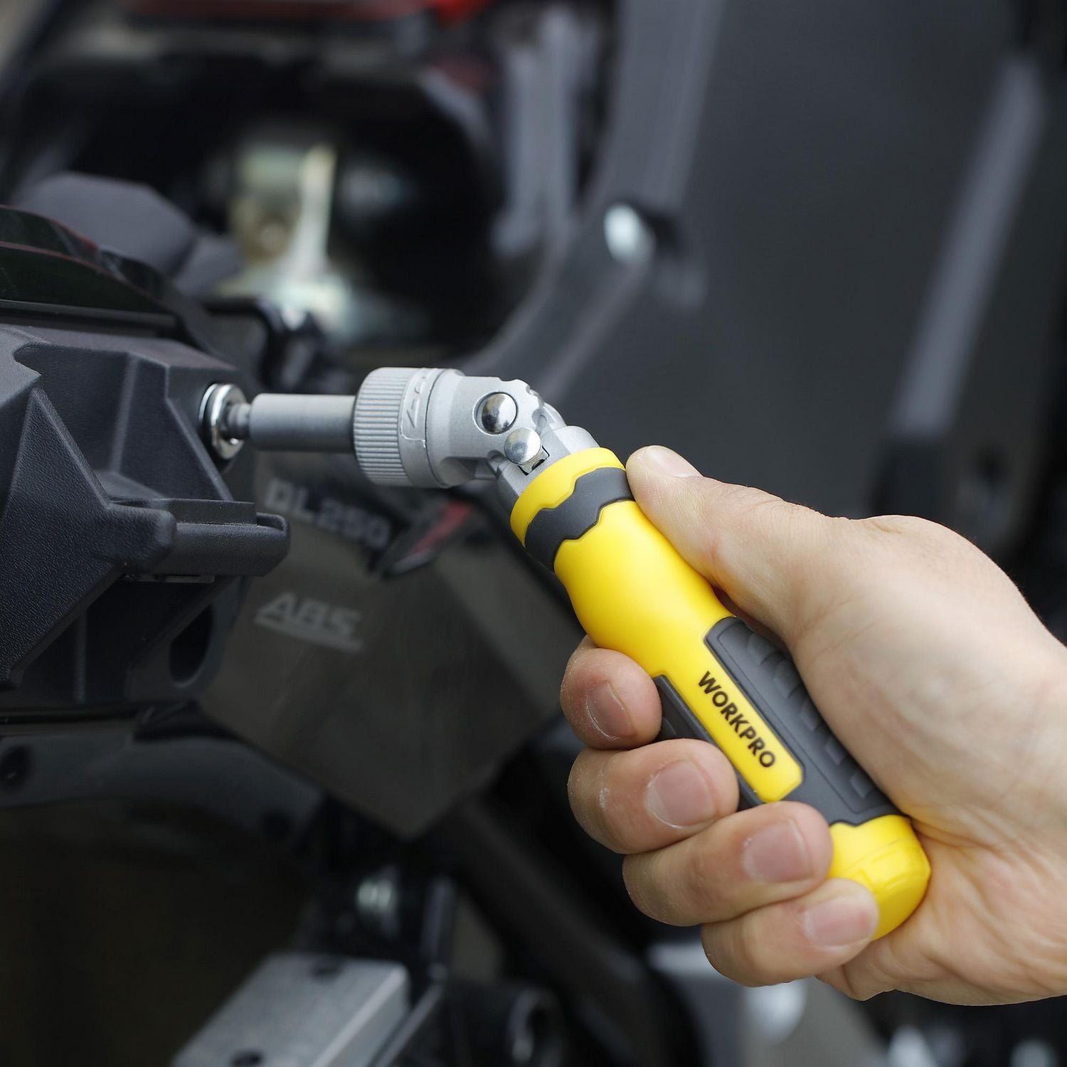 WorkPro Flex Bit Driver - 57 Piece, Cr-V steel for durability