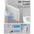 thumbnail image 3 of Soporte de ducha para iPad Mistriddle, resistente al agua con rotación de 480°, 3 of 7