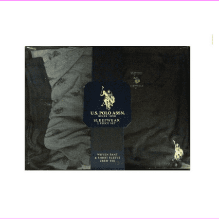 U.S. Polo Assn. Men's LOUNGE SET: TEE-SHIRT and LOGO PANTS Size S