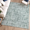 thumbnail image 6 of Addison Rugs Mayfield Premium Machine Washable Transitional Stripes Teal Rectangle Rug, 10' x 14', 6 of 6