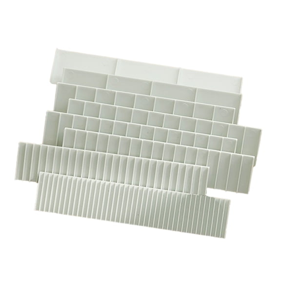 8Pcs Cake Cutting Roll Scale Ruler Biscuit Cake Rolling Mold Pastries Cake Thickness Measure Ruler Uniform Division Mold