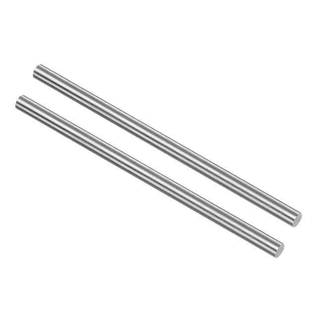 Unique Bargains Round Metal Rods 4.9mm x 100mm High Speed Steel (HSS) Lathe Bar Stock Tool 2 Pieces