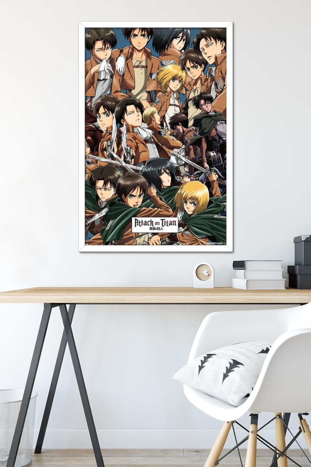 V2253 Shingeki No Kyojin Colossal Titan Characters Anime Decor WALL POSTER  PRINT