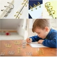 thumbnail image 3 of Jinsinto 10 Pcs Binding Ring Rings Binder Binding Metal Rings Antirust Rings Album Scrapbooking Binding Folder Rings, 3 of 5