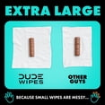 thumbnail image 4 of DUDE Wipes - Toallitas Desechables - Paquete de 6, 288 Toallitas - Toallitas H&uacute;medas Extra Grandes con Aroma a Menta - Aceite de Eucalipto y &Aacute;rbol de T&eacute; - Seguras para, 4 of 6