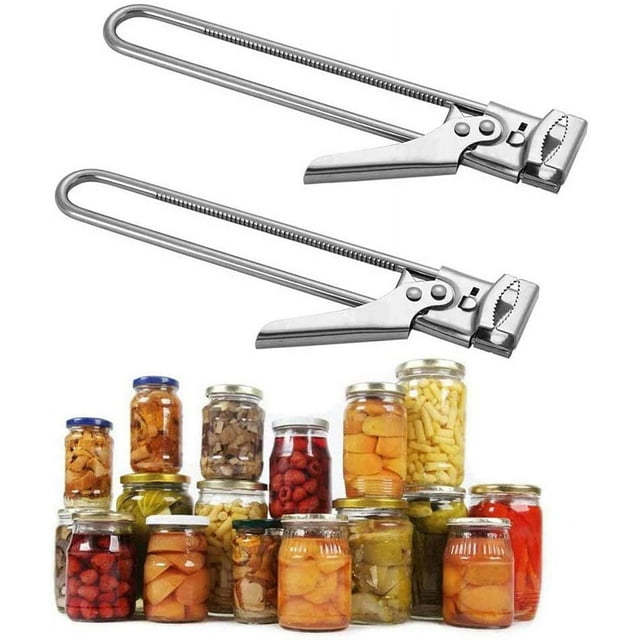 2 Piece Jar opener, Can Opener, Jar Opener for arthritic hands, Multifunctional Jar Opener, Bottle Opener, Can Opener Jar Lid Gripper, Jam master Jar /Bottle/ Can Openers