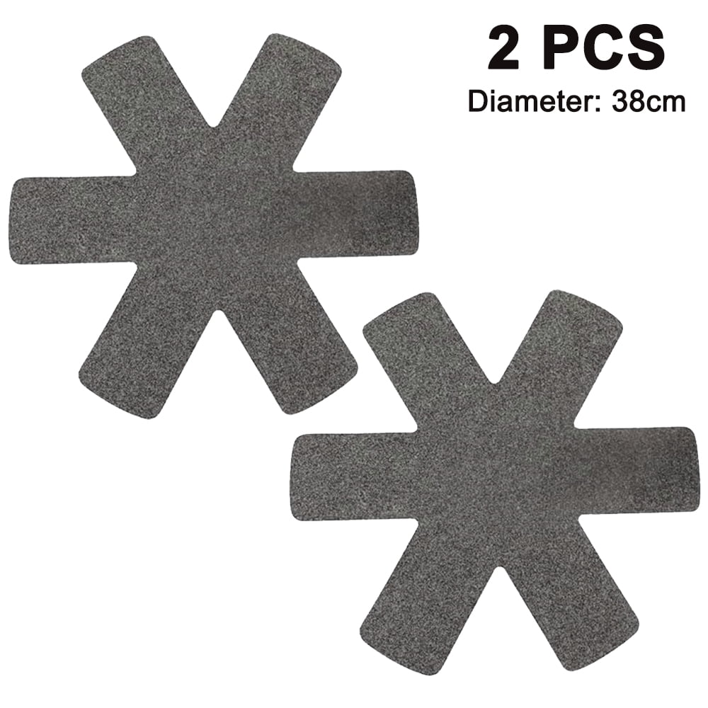 3pcs Pot & Pan Protectors Print Divider Pads Prevent Separate Surfaces Ch3 