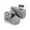 Gray, variant on Baby Girls Soft Sole Bowknot Princess Shoes, Infant Wedding Dress Flats Prewalker Newborn Light Shoes