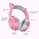 thumbnail image 5 of Cateissary Auriculares profesionales para videojuegos, rosa, duraderos, prácticos, sonido envolvente, protección auditiva, auriculares inalámbricos, Juegos de teclado y mouse para computadora, 5 of 6