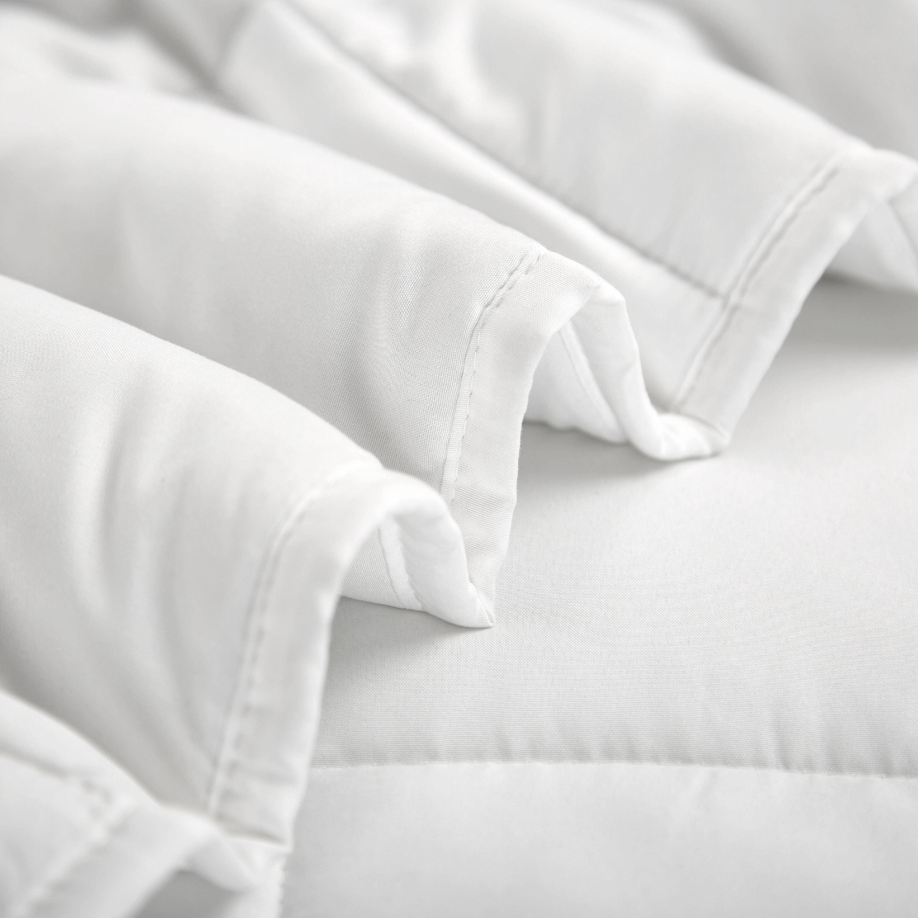 Well Being 12lbSoft Weighted Blanket, Full, White