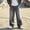 Light Blue, variant on Big Kids Boys Retro Washed Wide Leg Jeans, American Street Style Loose Denim Pants, Fashion Long Trousers Black 13 Years