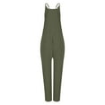 thumbnail image 7 of Babysbule V Neck Sleeveless Jumpsuits for Women Summer Spaghetti Straps Harem Long Pants Overalls With Pockets, 7 of 7