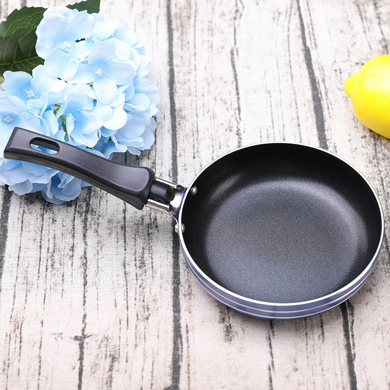 12cm Mini Stainless Steel Frying Pan Nonstick Frying Pot For Egg Pancakes  Omlette Small Kitchen Cooker Cookware Breakfast Tools - AliExpress