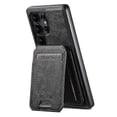 thumbnail image 4 of Funda magnética para Samsung Galaxy S22 Ultra 5G con tarjetero, de piel con textura de vaca., 4 of 5