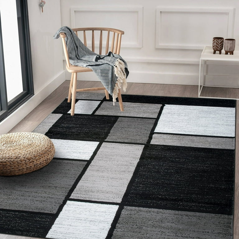 Rugshop Rugs Runners Contemporary Modern Geometric Boxes Carpet