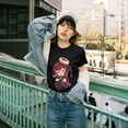 thumbnail image 6 of Shadow Milk Cookie Ladies Summer Print Fashion T-Shirt, 6 of 7