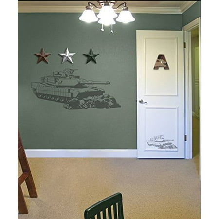 Sudden Shadows Wall Stickers - Borders Unlimited Camo Tank Sudden Shadow Wall Decal