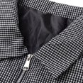 thumbnail image 4 of Men's Jackets Lightweight Casual Big and Tall Classic Plaid Collared Long Sleeve Full Zip Side Pockets Coat, 4 of 5
