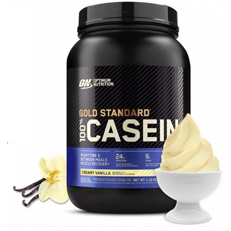 Gold Standard 100% Casein Protein Creamy Vanilla 2 Lbs. - Protein Powder Optimum