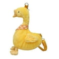 thumbnail image 5 of Segolike Goose Crossbody Bag Women Goose Shoulder Bag Zipper Tote Bag Travel Purse Goose Plush Bag Novelty Goose Bag for Spring Summer Yellow, 5 of 8