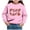 Pink, variant on larppty Girls Hoodies Halloween Warm Cartoon Pumpkin Graphic Printed Long Sleeve Round Neck Pullover Tops Girl Trendy Casual Daily Party Photoshoot Sweatshirts (Green,5Y)