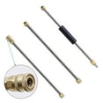 thumbnail image 3 of SHISUYAN 6Pcs Professional Washer Extension Gutter Cleaner Attachment Accessory High Pressure Washer Gutter Rod For Washing Car 1/4 Inch Quick Connector, 3 of 8