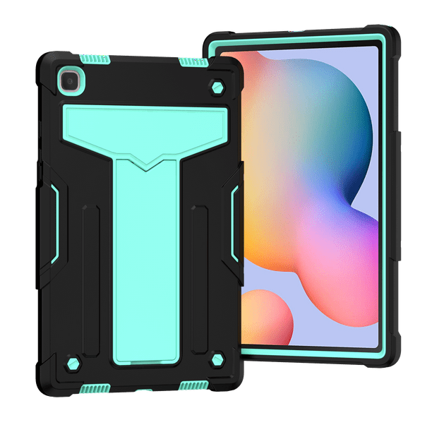 Galaxy Tab A7 10.4" Case SMT500 T505, Alltyech Hybrid Dual Layers Kickstand Shockproof Drop